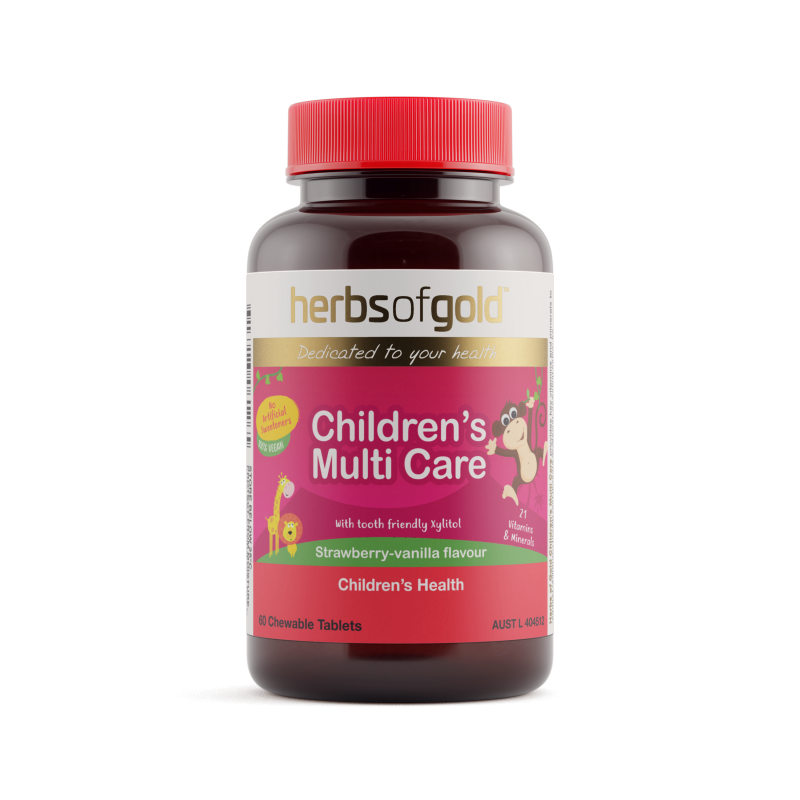 Herbs of Gold Children's Multi Care 60 Tablets