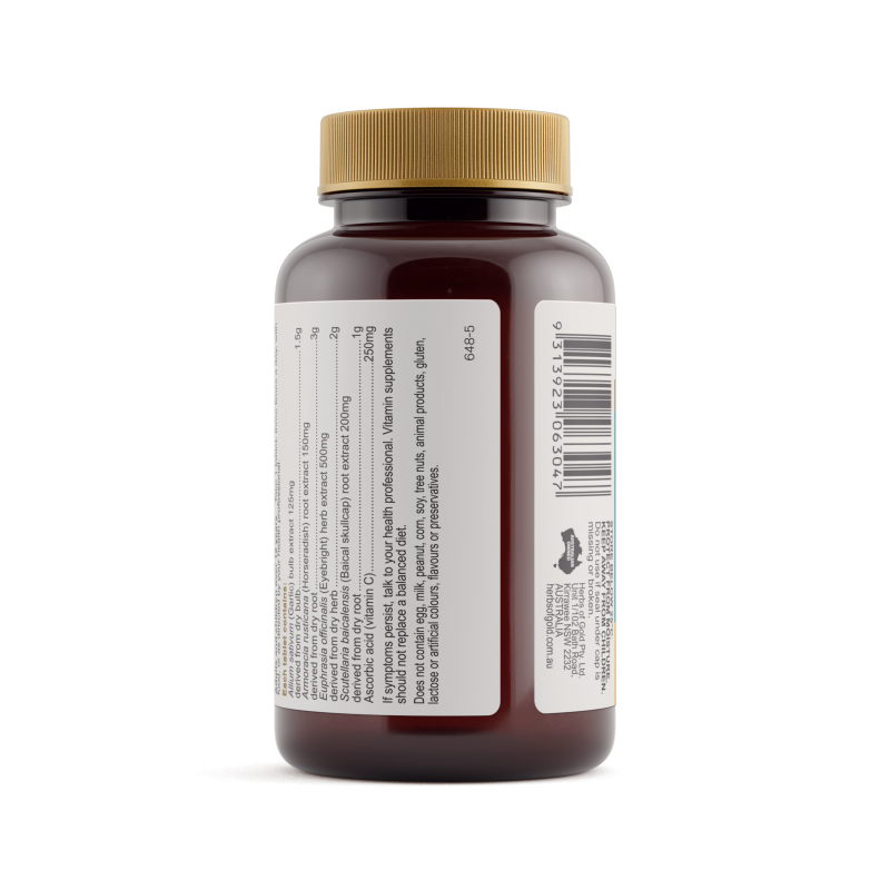 Herbs of Gold Hayfever and Sinus Ease 60 Tablets
