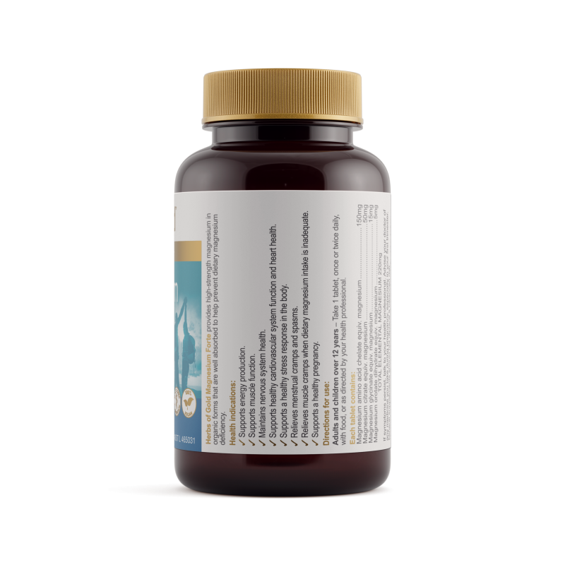 Herbs of Gold Magnesium Forte 60 Tablets
