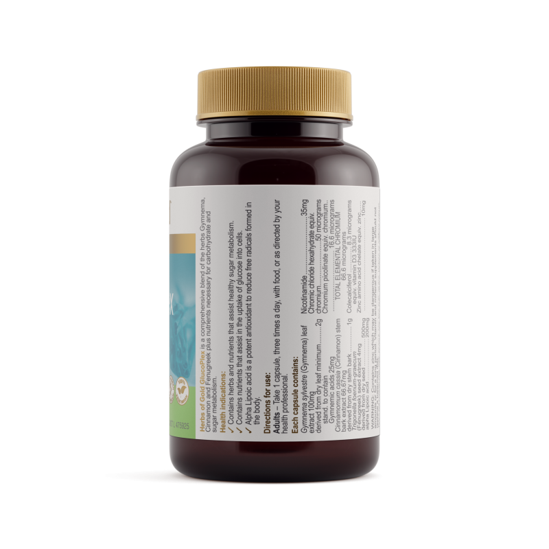 Herbs of Gold GlucoPlex 60 Capsules