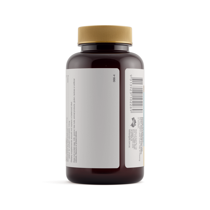 Herbs of Gold Lysine 1000 Plus Olive Leaf 100 Tablets