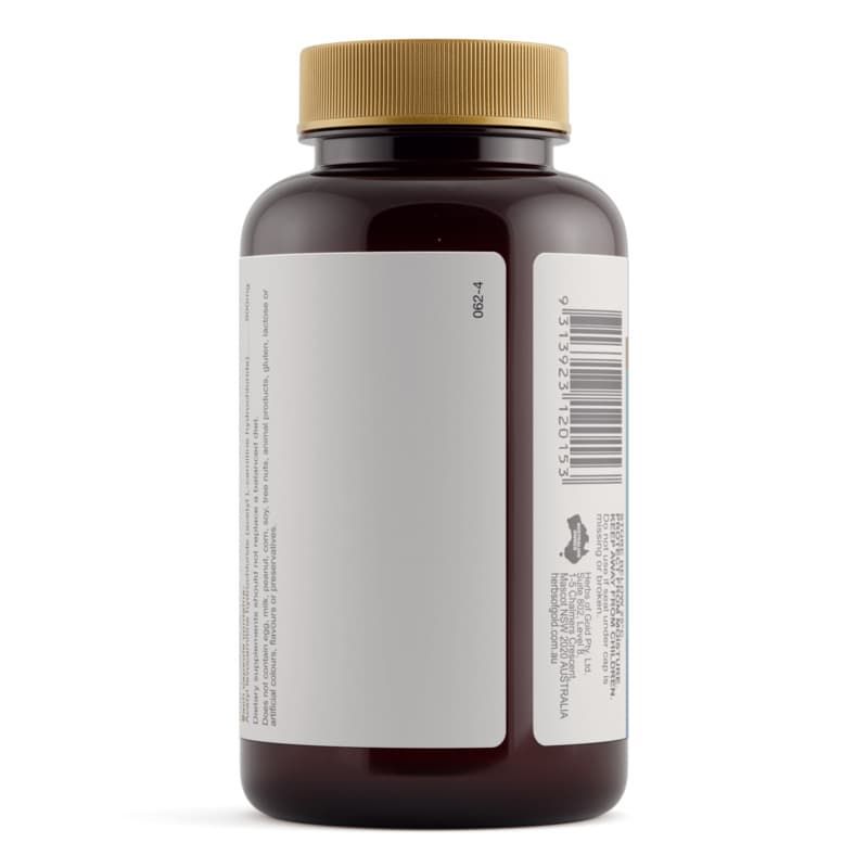 Herbs of Gold Acetyl L Carnitine 120 Capsules