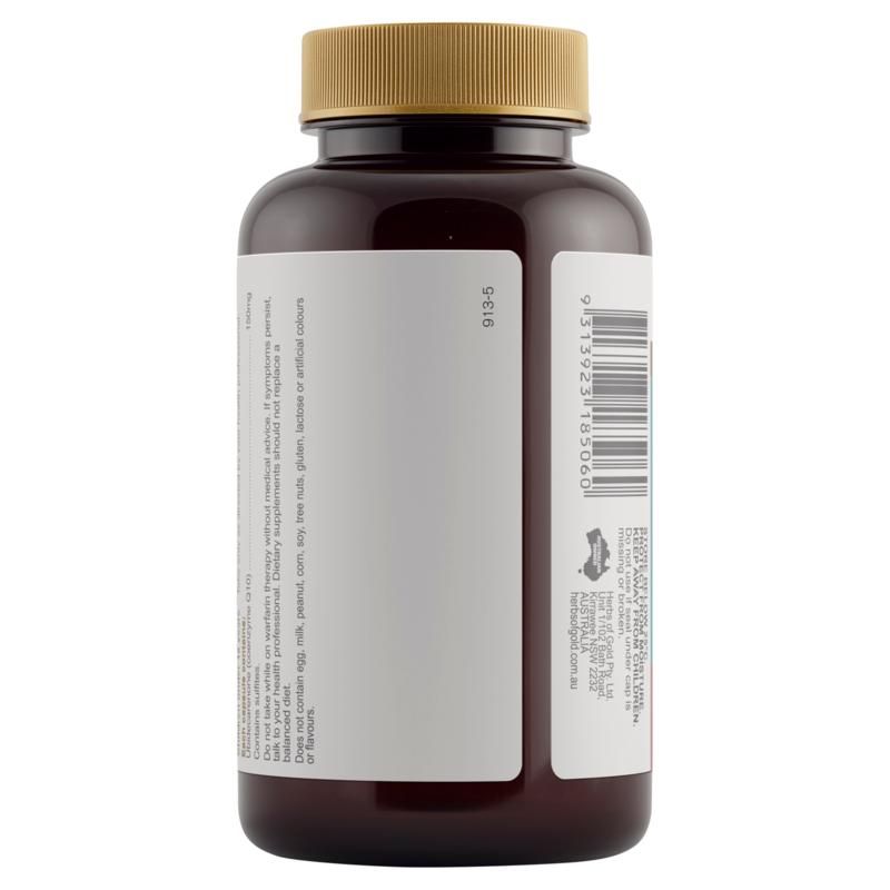 Herbs of Gold CoQ10 150mg 120 Capsules