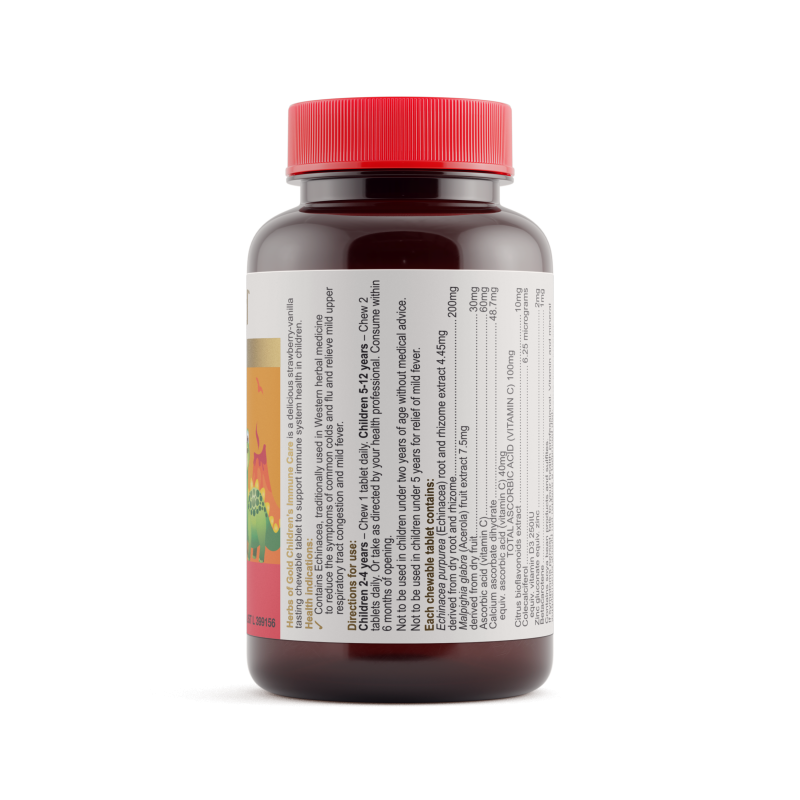 Herbs of Gold Children's Immune Care 60 Tablets