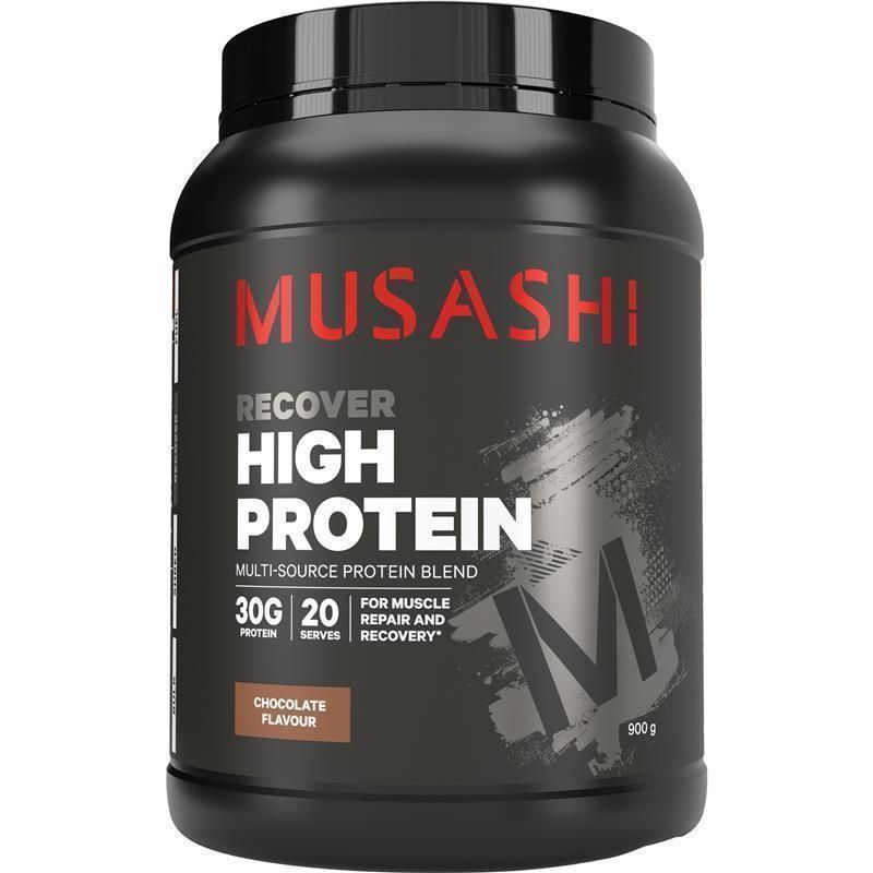Musashi High Protein Chocolate Milkshake 900g