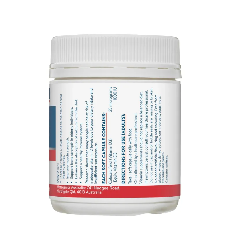 Ethical Nutrients Daily D 270 Capsules