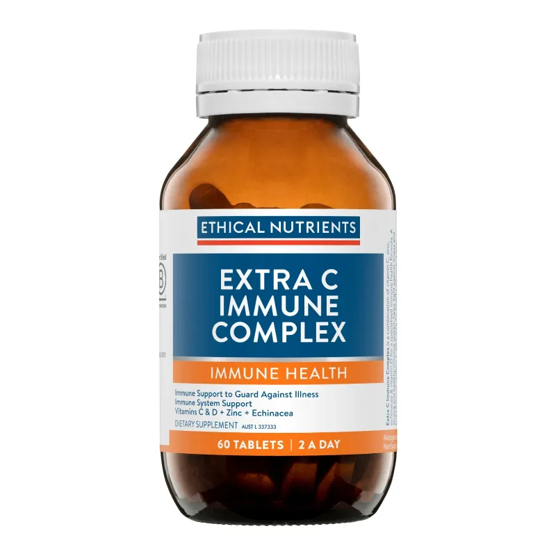 Ethical Nutrients Extra C Immune Complex 60 Tablets
