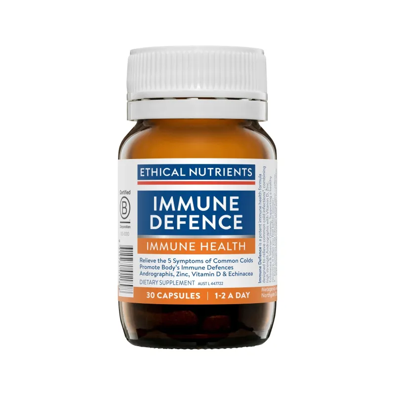 Ethical Nutrients Immune Defence 30 Capsules