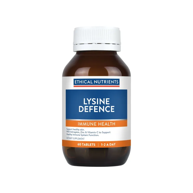 Ethical Nutrients Lysine Defence 60 Tablets