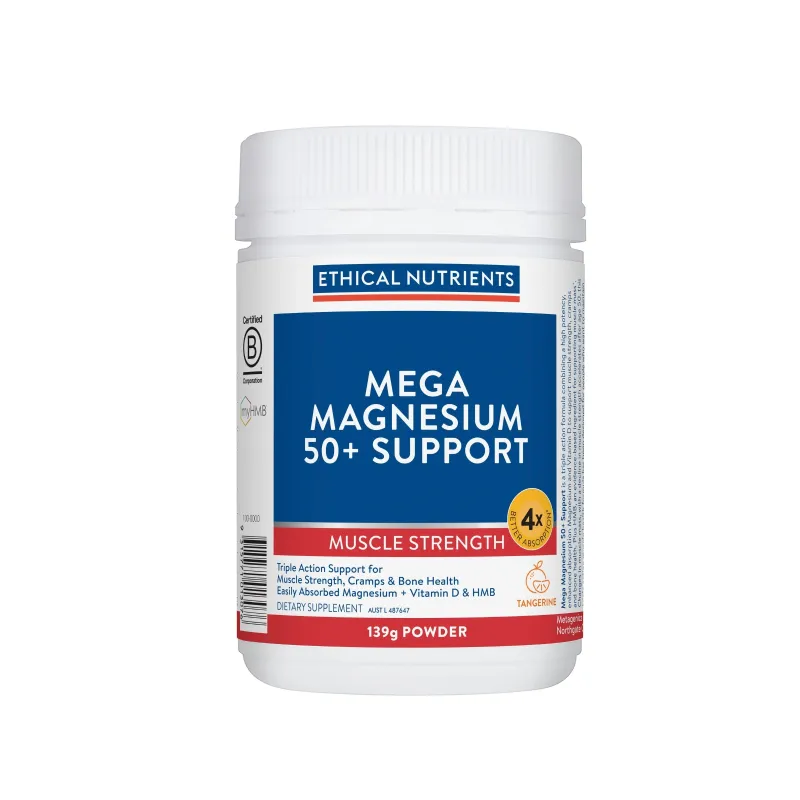 Ethical Nutrients Mega Magnesium 50+ Support 139g