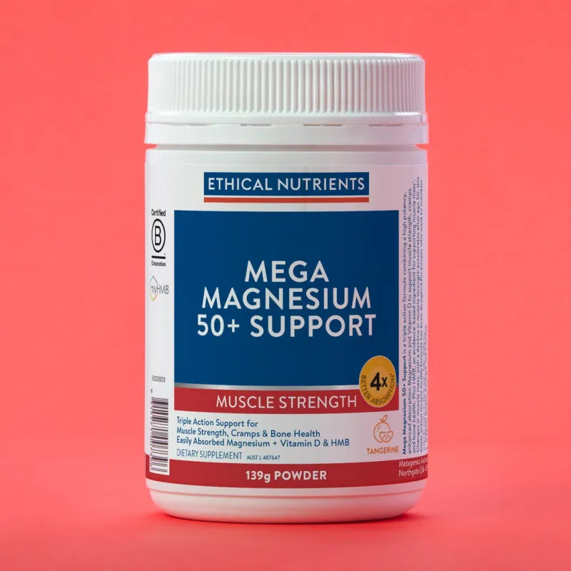 Ethical Nutrients Mega Magnesium 50+ Support 139g