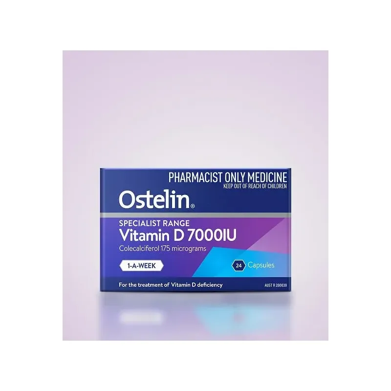 Ostelin Specialist Range Vitamin D 7000IU 24 Capsules