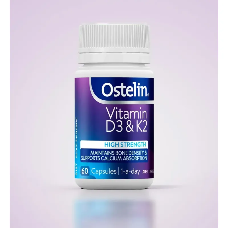 Ostelin Vitamin D3 & K2 60 Capsules