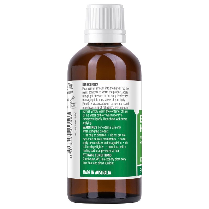 Healthy Care Emu Oil Joint Pain Relief Massage Oil 100ml