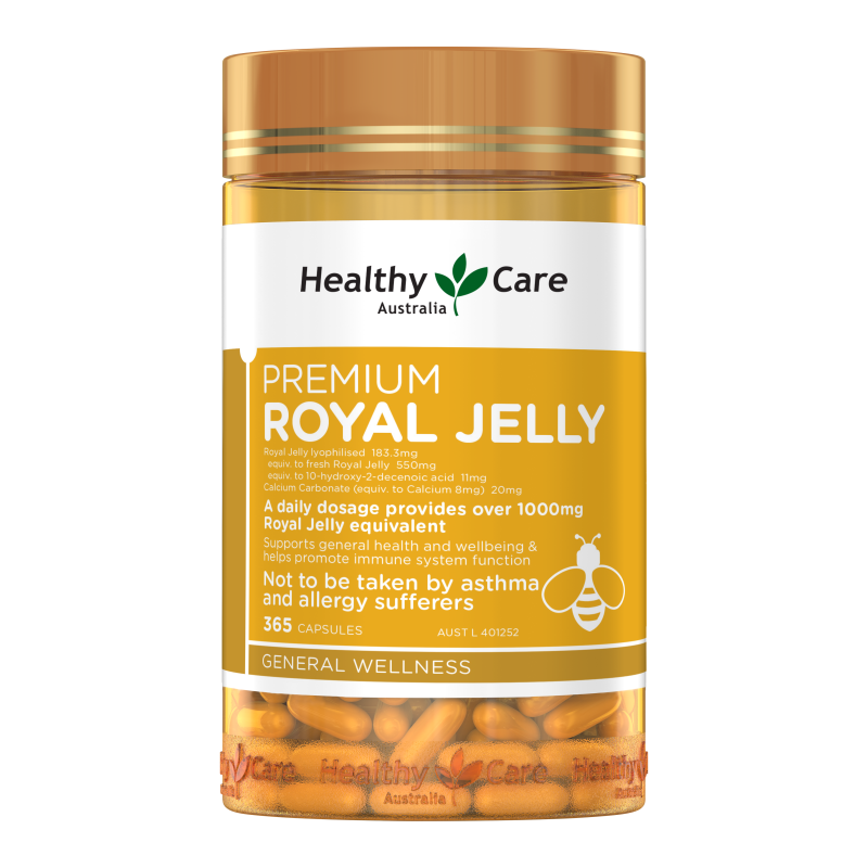 Healthy Care Royal Jelly 1000mg 120 Capsules