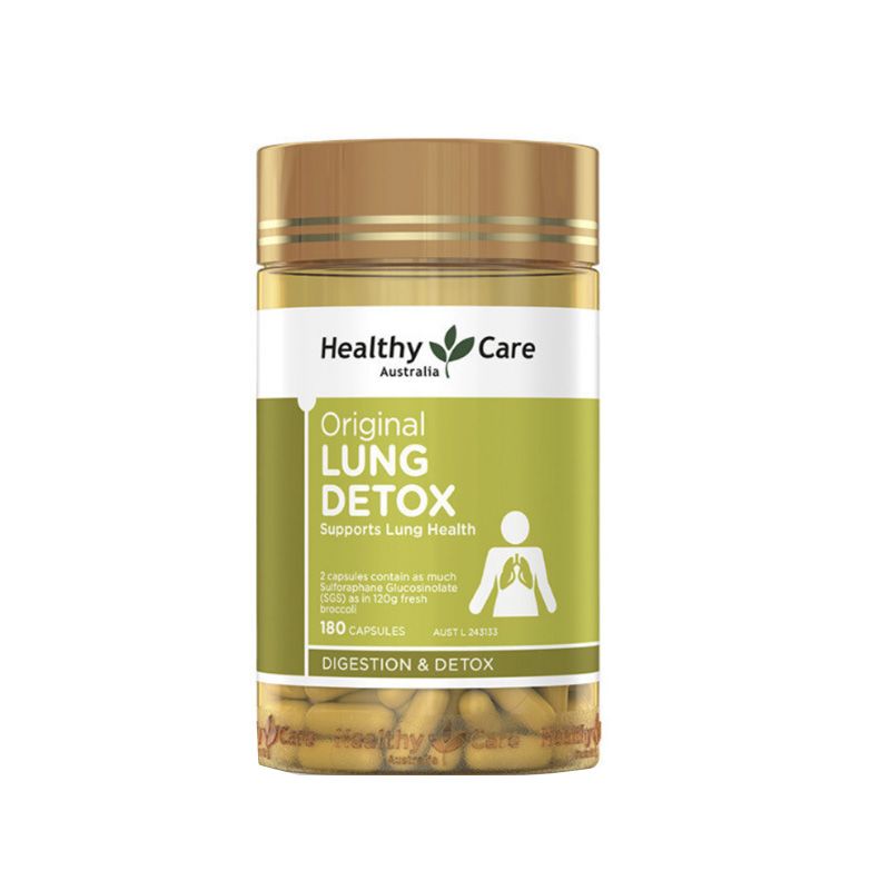 Healthy Care Lung Clear 180 Capsules