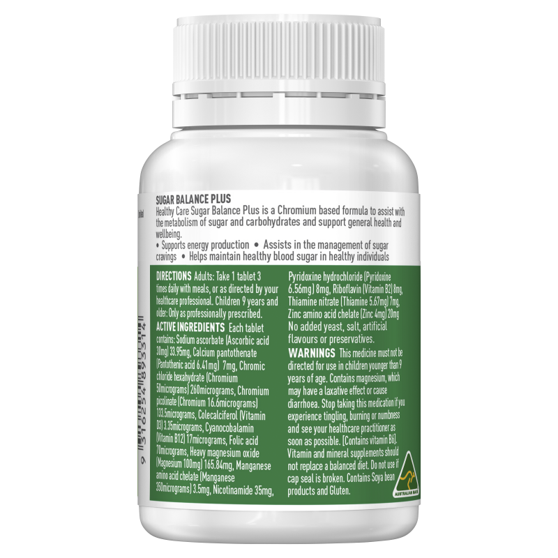 Healthy Care Blood Sugar Balance 90 Tablets