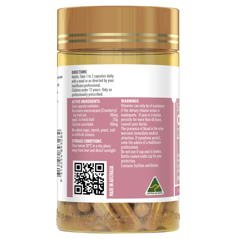 Healthy Care High Strength Cranberry 90 Capsules