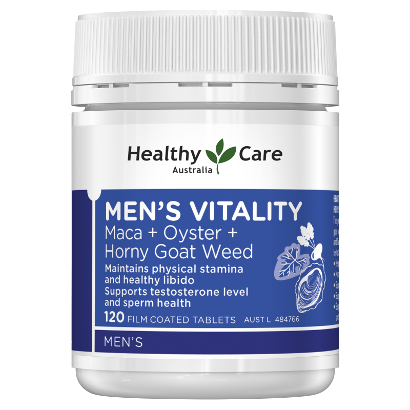 Healthy Care Men's Vitality 120 Capsules