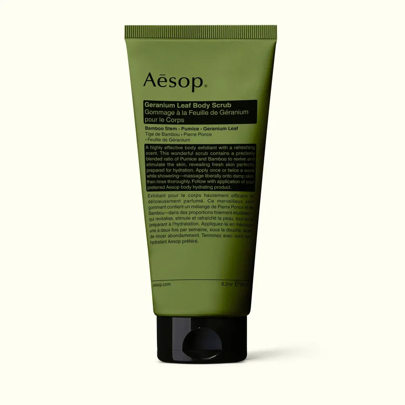 Aesop Geranium Leaf Body Scrub 180mL