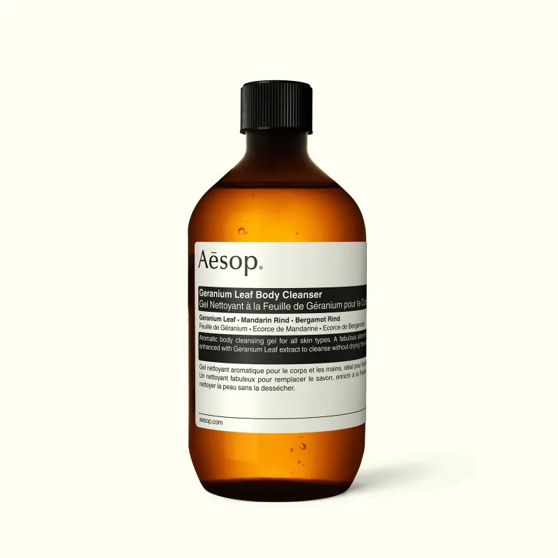 Aesop Geranium Leaf Body Cleanser 500mL refill