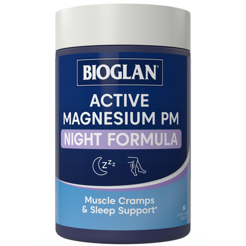 Bioglan Active Magnesium PM 60 Tablets