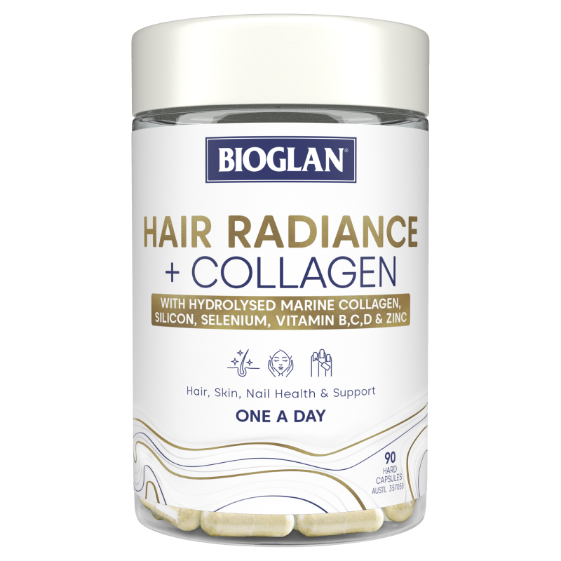 Bioglan Hair Radiance + Collagen 90 Capsules