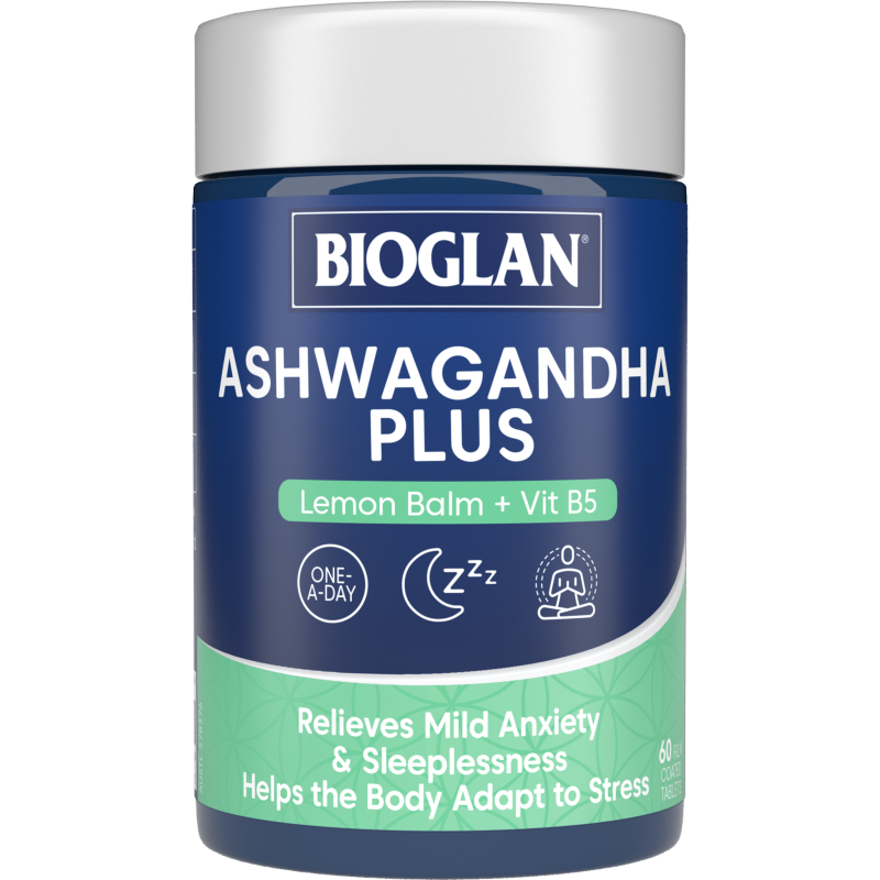 Bioglan Ashwagandha Plus 60 Tablets