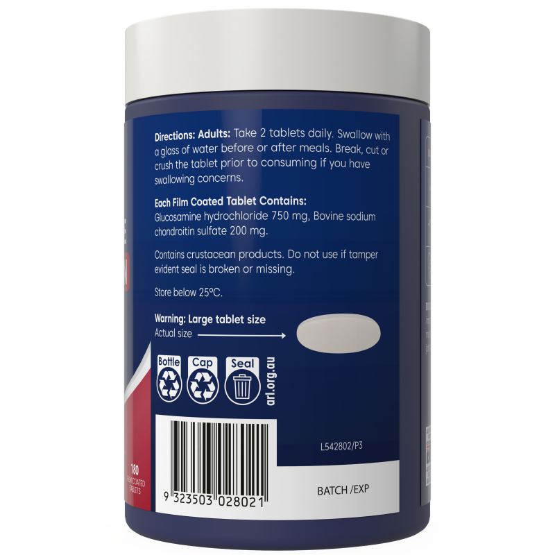 Bioglan Glucosamine + Chondroitin 180 Tablets