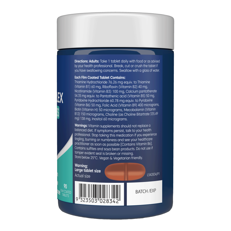Bioglan Mega B Complex 90 Tablets