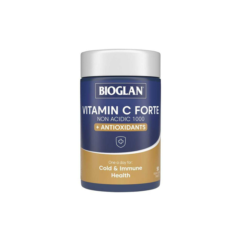 Bioglan Vitamin C Forte Non Acidic 1000mg 50 Tablets