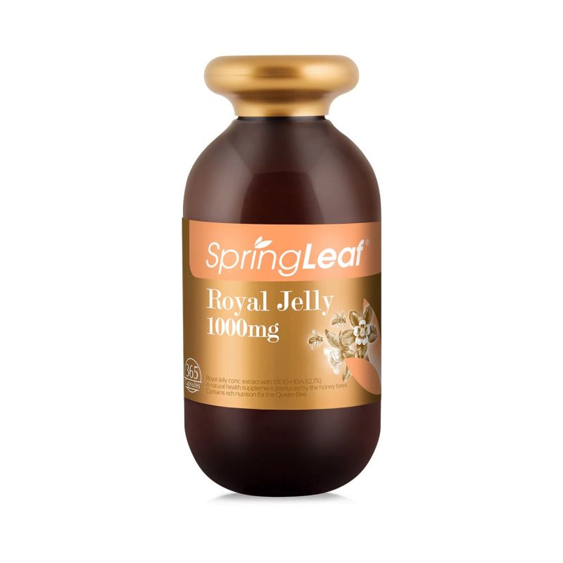 Springleaf Royal Jelly 1000mg 6% 365 Capsules