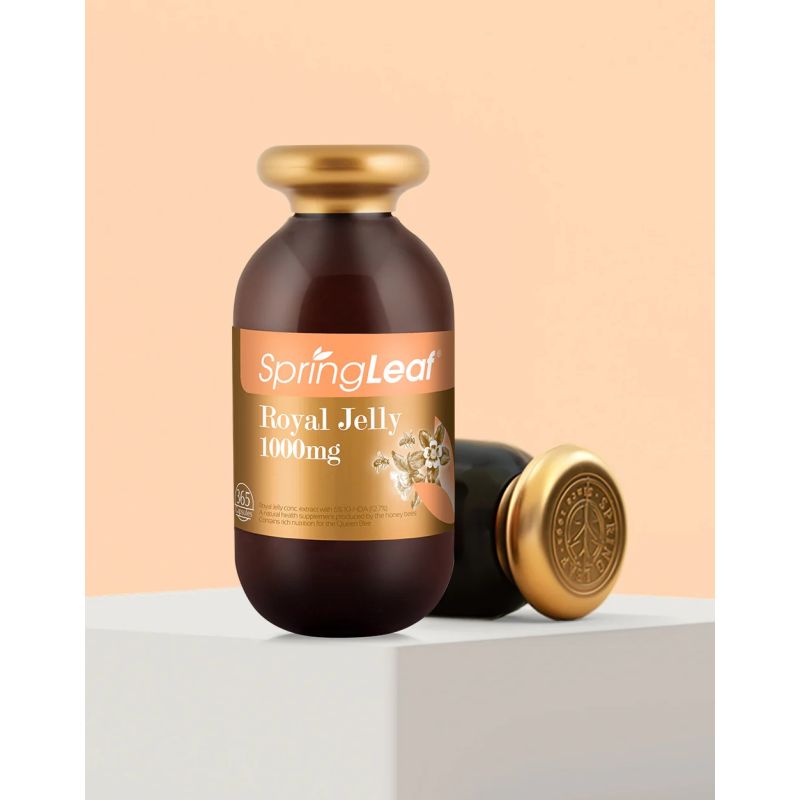 Springleaf Royal Jelly 1000mg 6% 365 Capsules