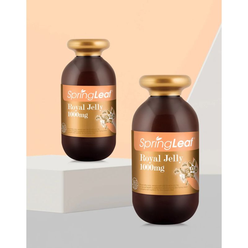 Springleaf Royal Jelly 1000mg 6% 365 Capsules