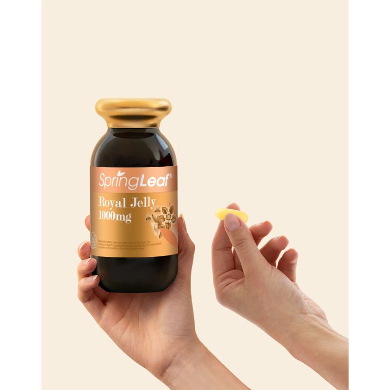 Springleaf Royal Jelly 1000mg 6% 365 Capsules