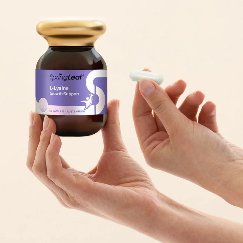 Springleaf L-Lysine Growth Support 60 Capsules