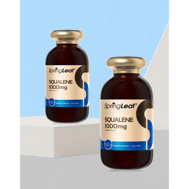 Springleaf Squalene 1000mg 360 Capsules