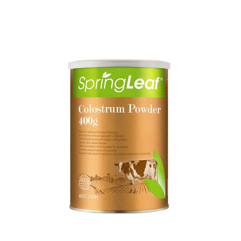 Springleaf Colostrum Powder 3000mg IgG 400g