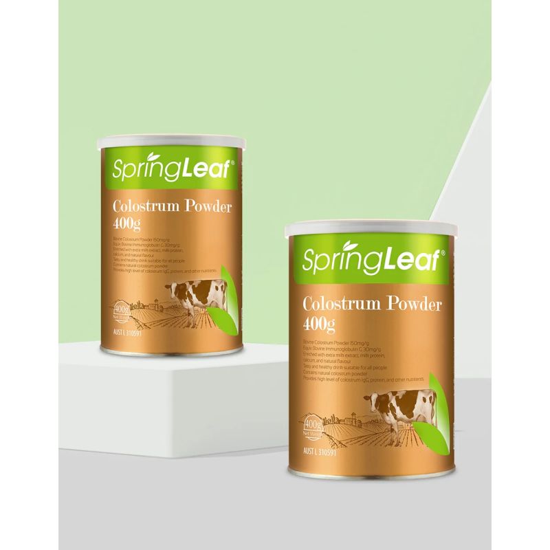 Springleaf Colostrum Powder 3000mg IgG 400g