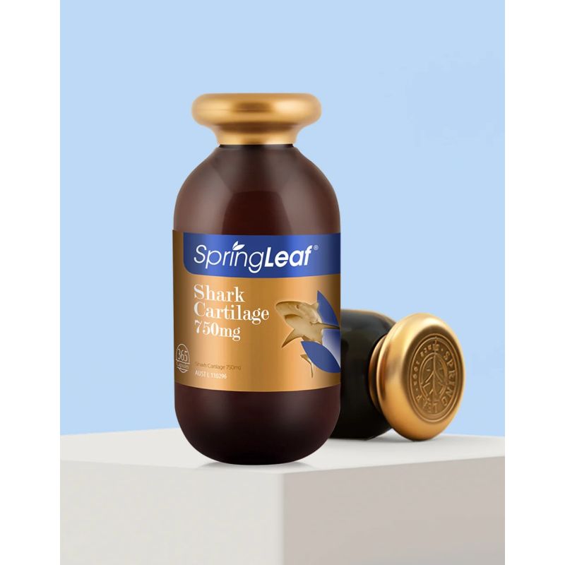 Springleaf Shark Cartilage 750mg 365 Capsules