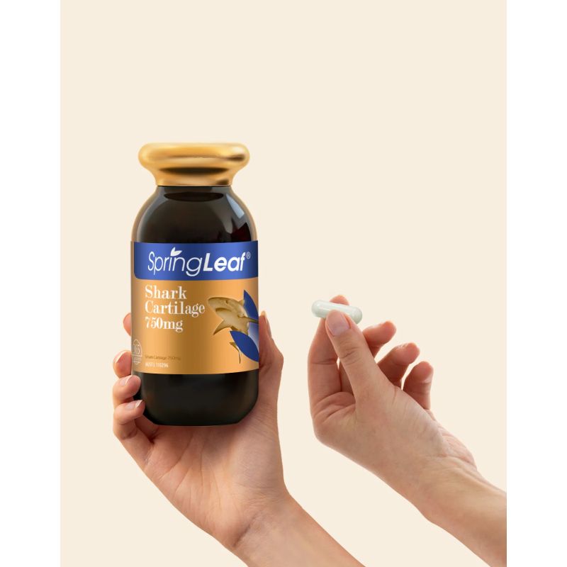 Springleaf Shark Cartilage 750mg 365 Capsules