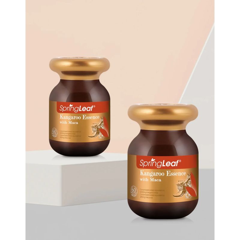 Springleaf Kangaroo Essence with Maca 6000mg 60 Capsules