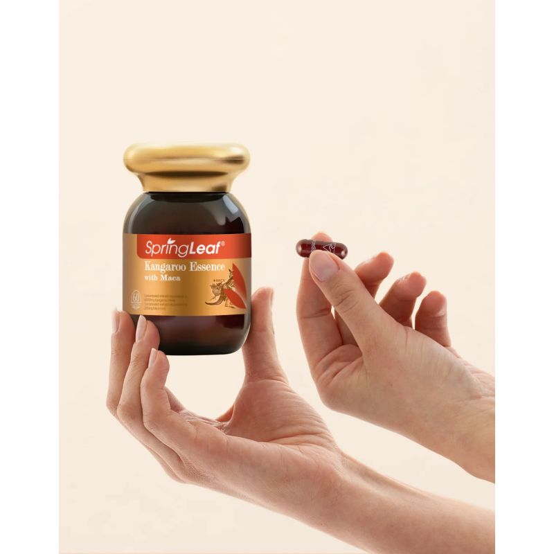 Springleaf Kangaroo Essence with Maca 6000mg 60 Capsules