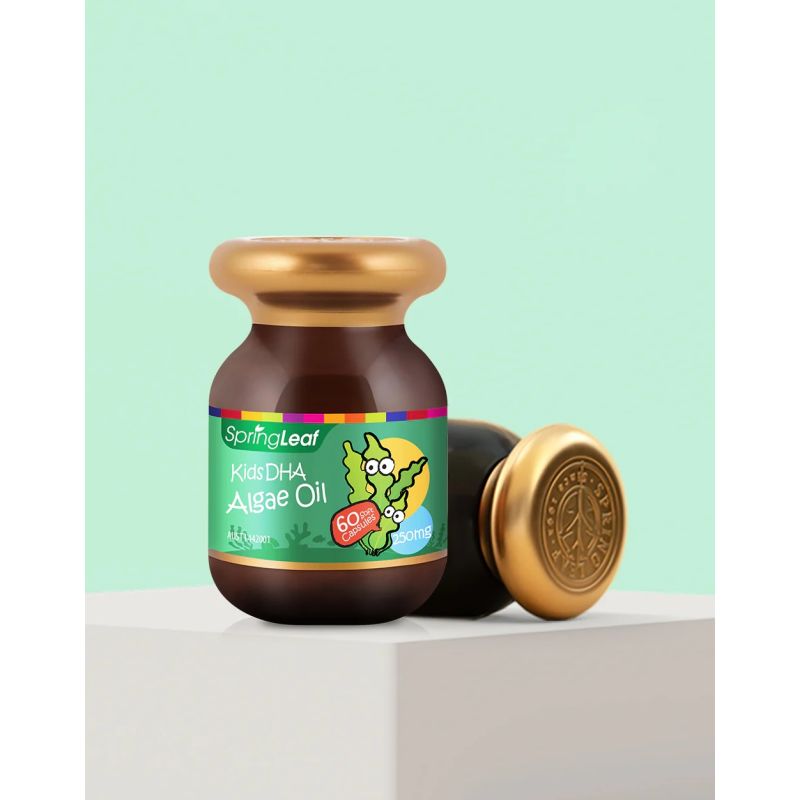 Springleaf Kids DHA Algae Oil 250mg 60 Soft Capsules