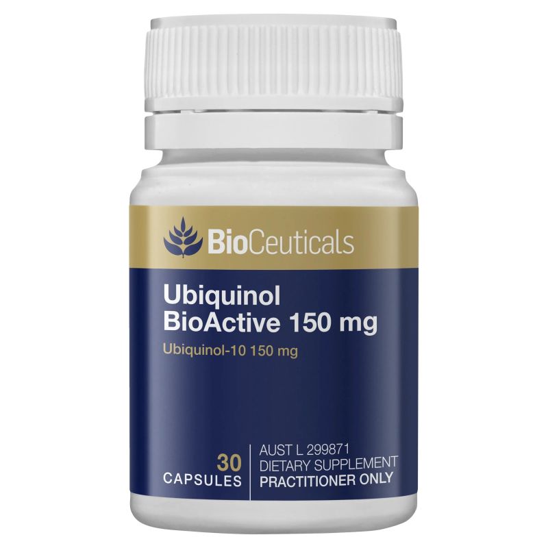 BioCeuticals Ubiquinol BioActive 150mg 30 Capsules