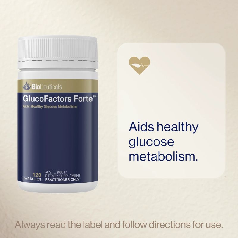 BioCeuticals GlucoFactors Forte 120 Tablets