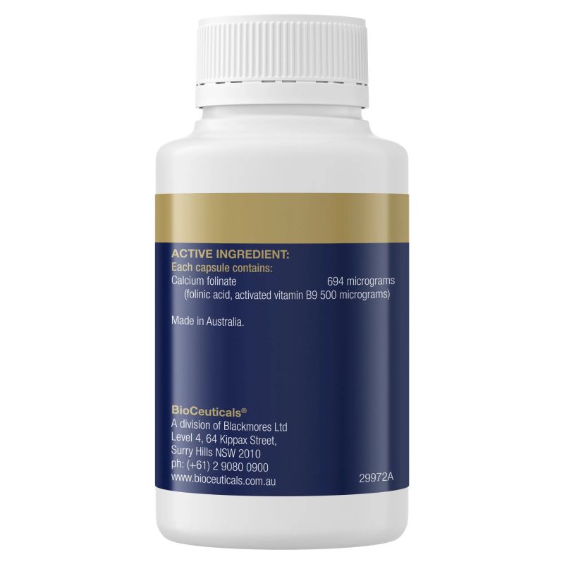 BioCeuticals Folinic Acid 120 Capsules