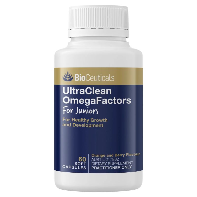 BioCeuticals UltraClean OmegaFactors for Juniors 60 Capsules