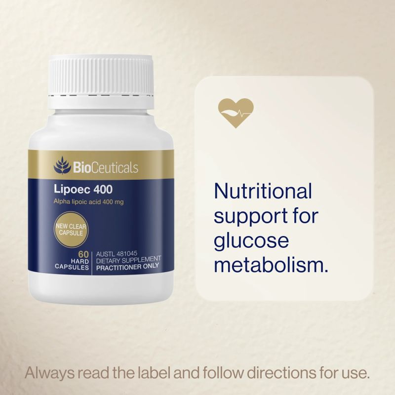 BioCeuticals Lipoec 400 60 Capsules