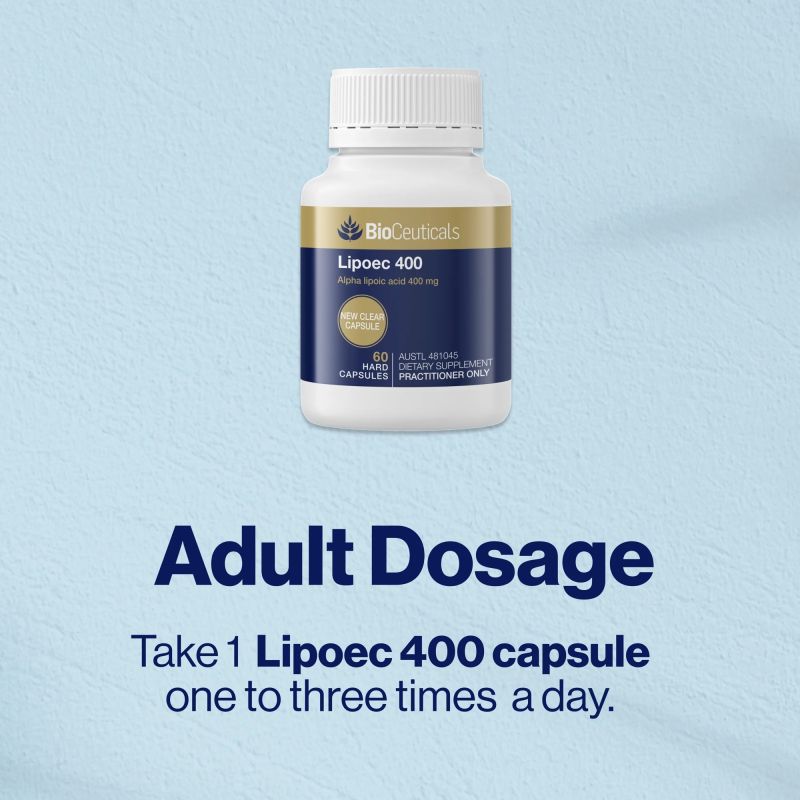 BioCeuticals Lipoec 400 60 Capsules